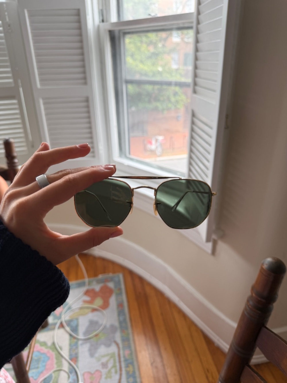 Ray Ban Marshal Sunglasses with Case - Picture 4 of 5